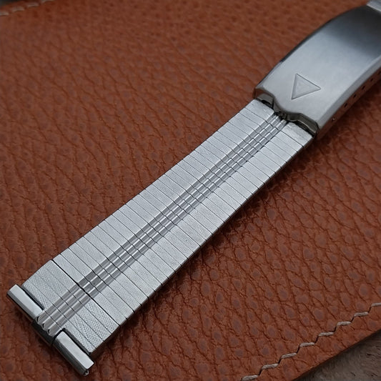 60s 19mm 18mm 17mm JB Champion Stainless Steel Unused Classic Vintage Watch Band
