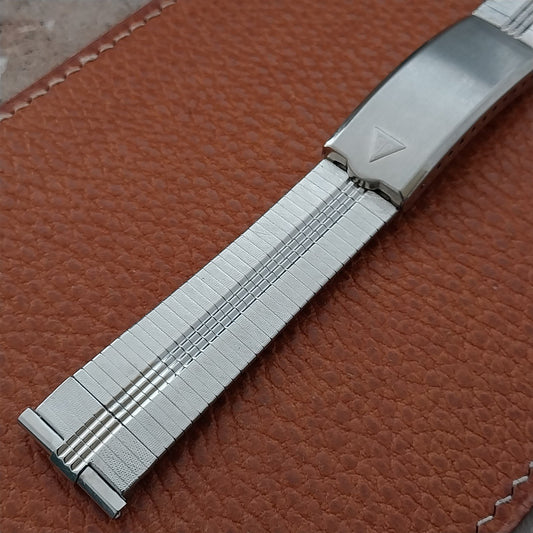 60s 19mm 18mm 17mm JB Champion Stainless Steel Unused Classic Vintage Watch Band