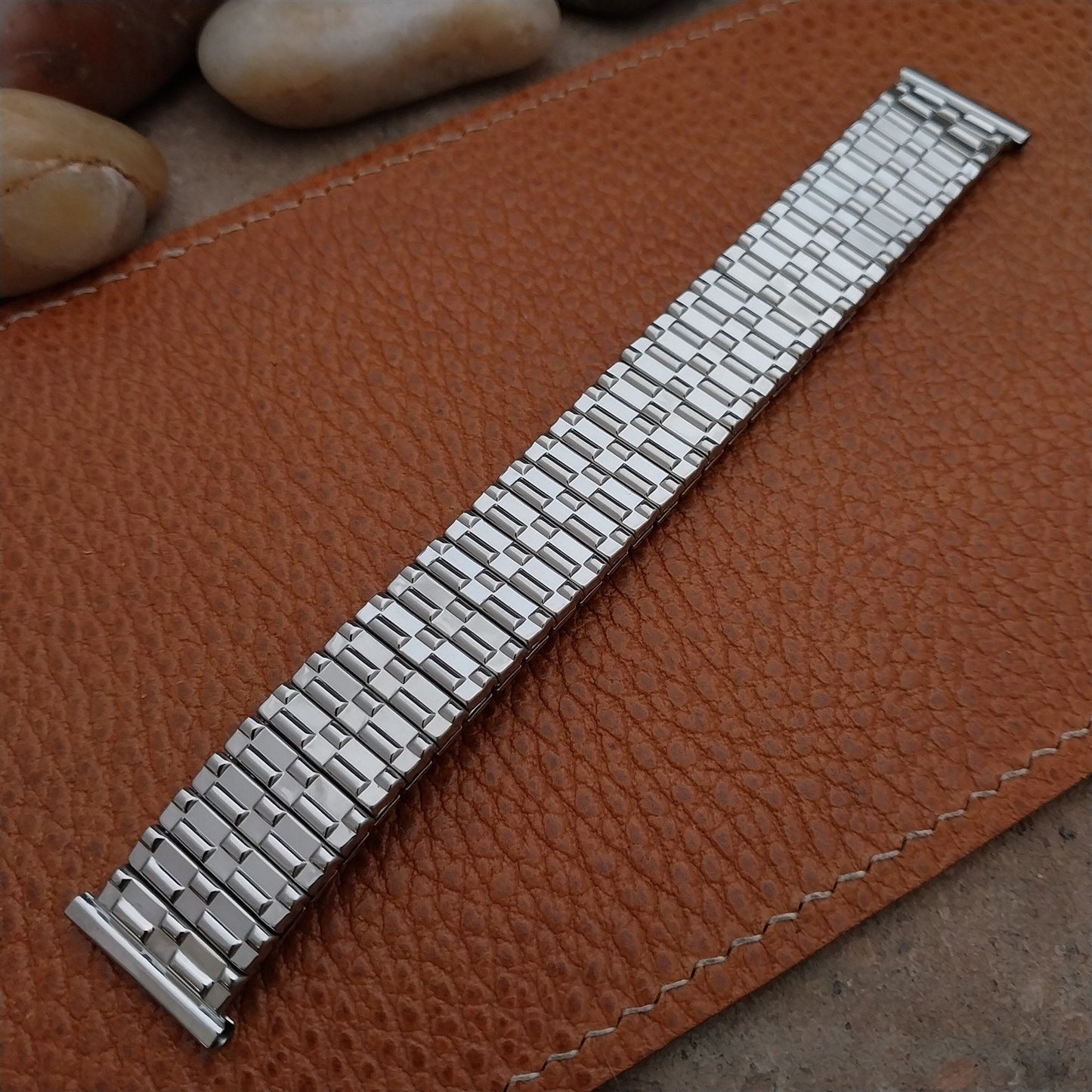 16mm 17mm 18mm Stainless Steel 50s Forstner Classic Expansion Vintage Watch Band