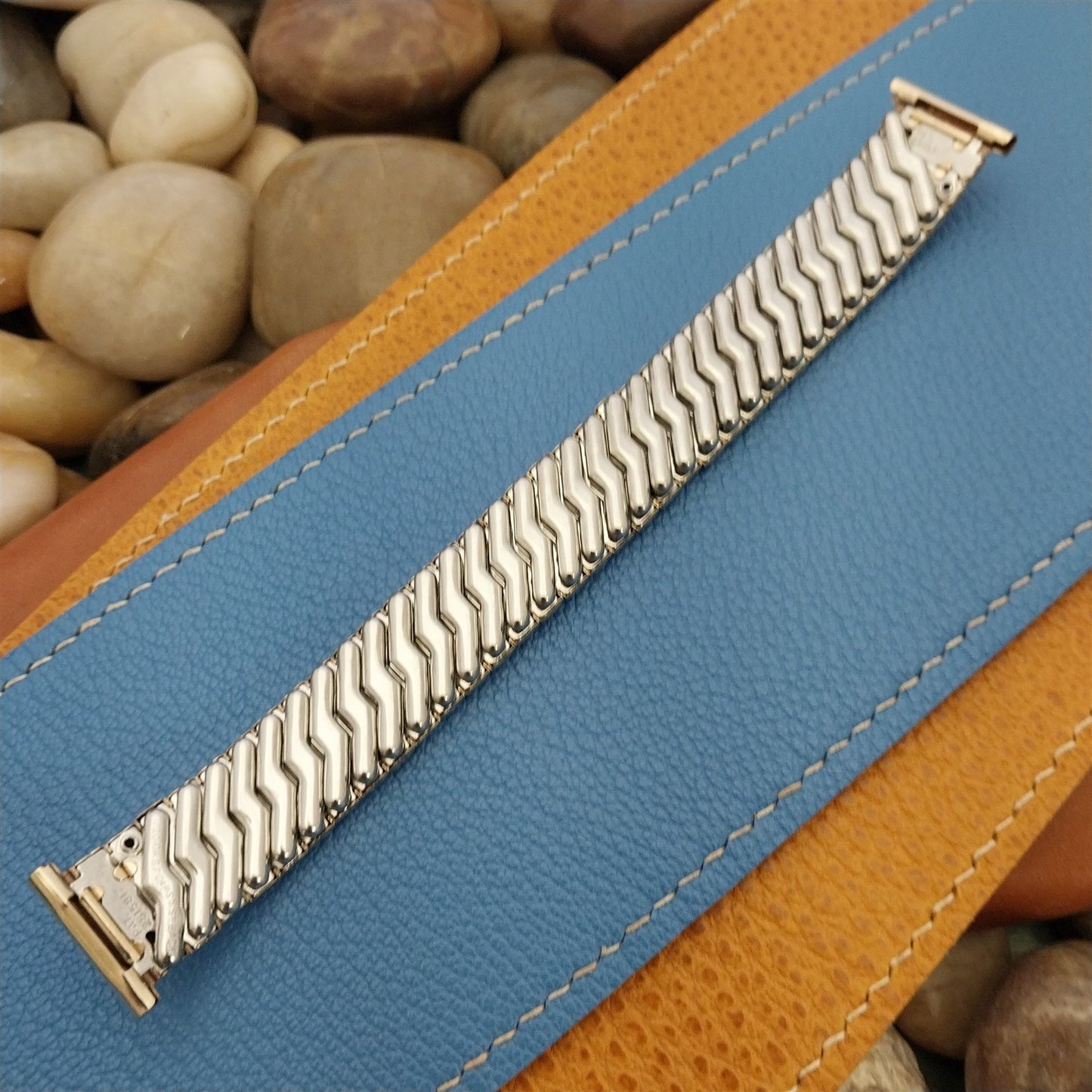 16mm 18mm 19mm Vintage Stonewall Gold-Filled Classic Stretch Unused Watch Band