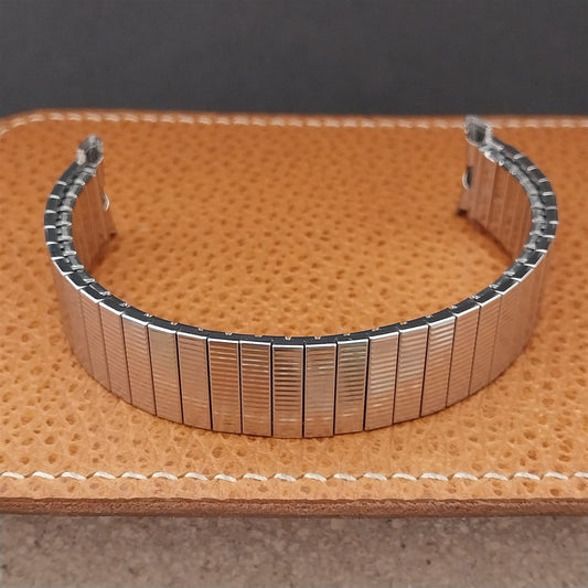 Vintage Bulova 16mm 18mm 19mm Stainless Steel Expansion Unused nos Watch Band