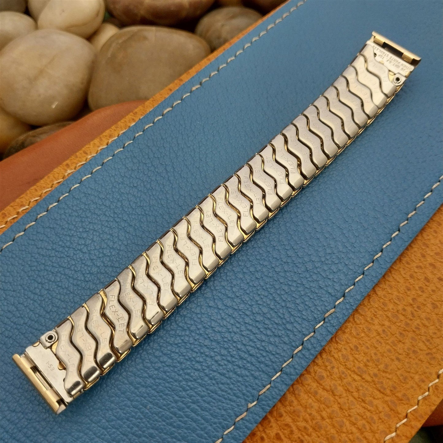 Vintage 1953 Gold-Filled Classic Stretch Flex-Let 5/8" Unused Watch Band