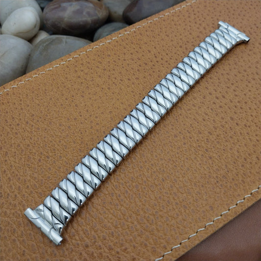1940s Vintage Stonewall USA 19mm 18mm 16mm Stainless Steel Unused Watch Band