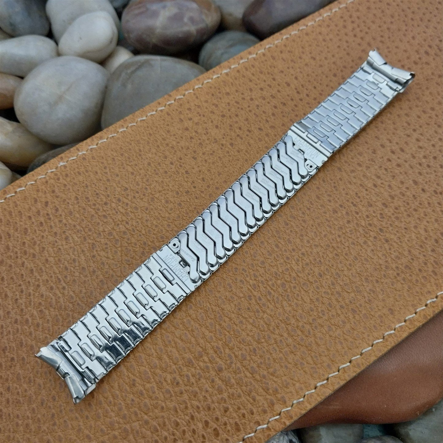 Vintage Hamilton Thin-o-matic T 500 Stainless Steel JB Champion nos Watch Band