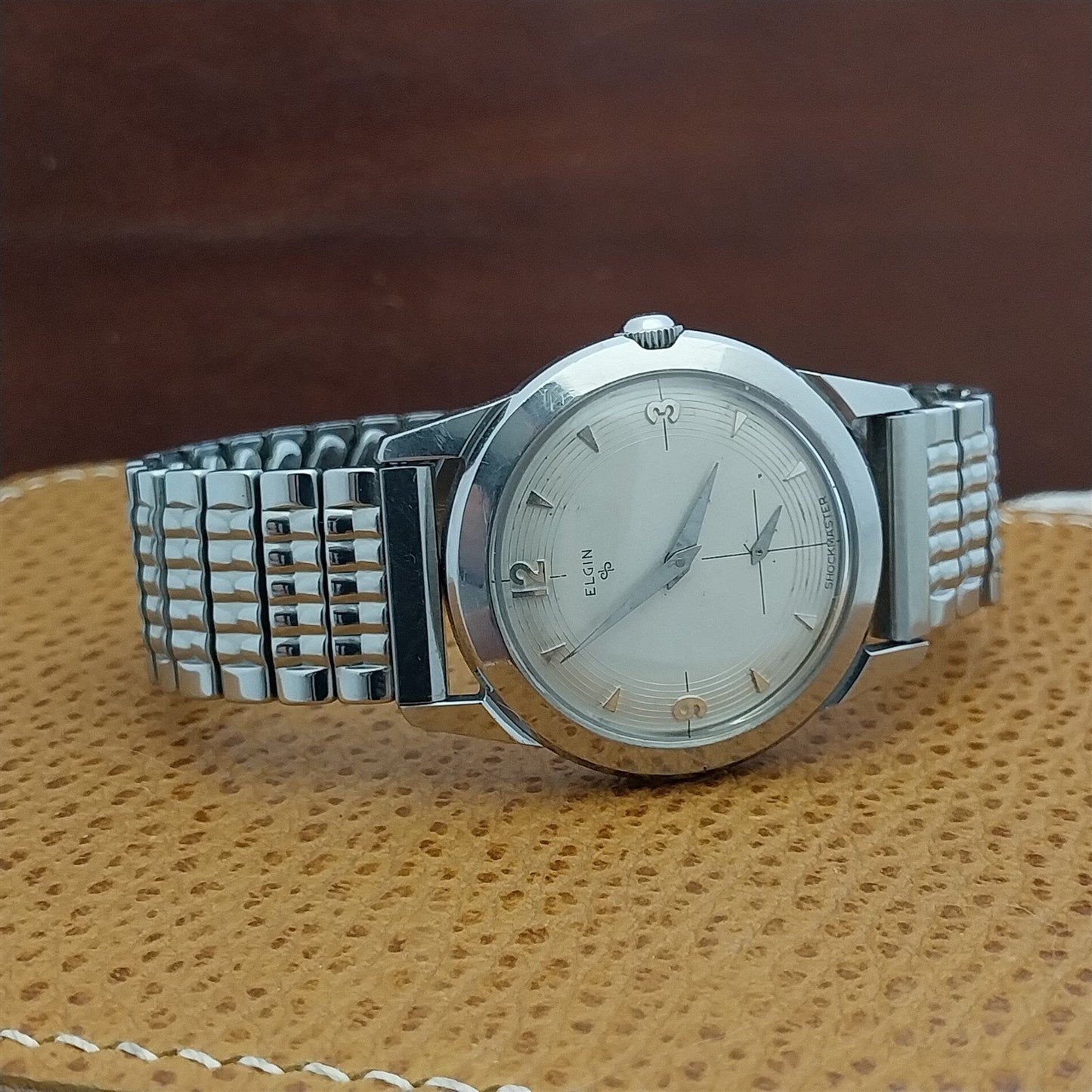 11/16" 17.2mm Stainless Steel Scissor-Expansion Unused 1960s Vintage Watch Band