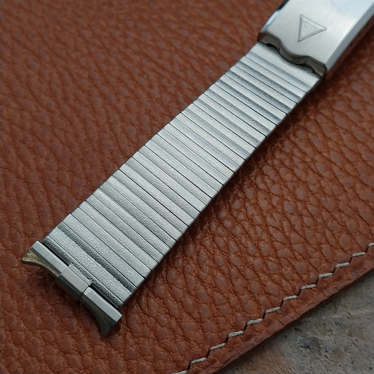 19mm 18mm JB Champion Vintage Watch Band Classic Unused 1960s Stainless Steel