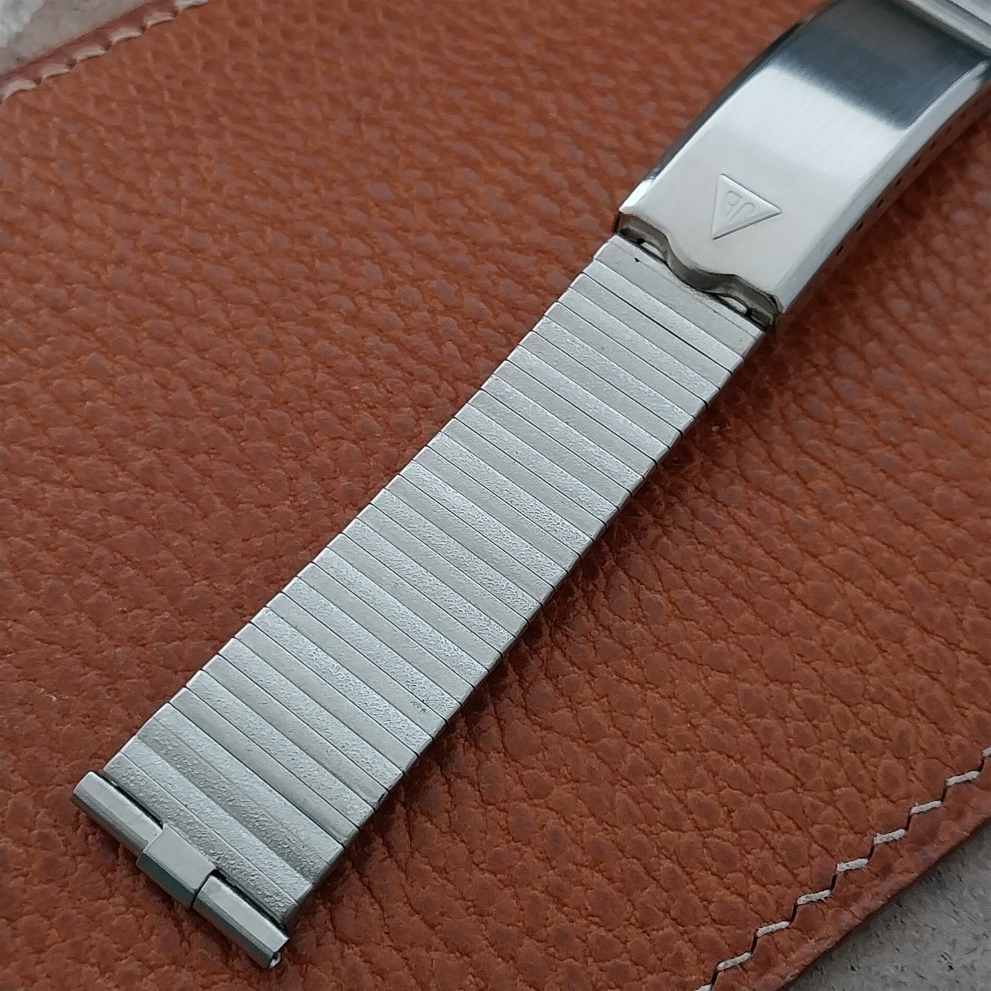 19mm 18mm 17mm Stainless Steel JB Champion Unused mcm 1960s Vintage Watch Band
