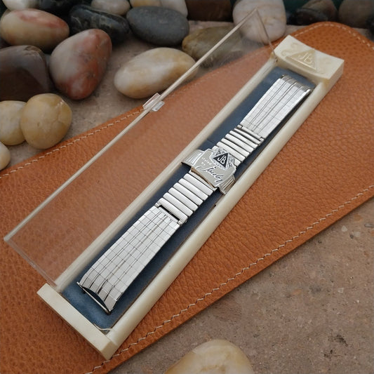 17.2mm Stainless Steel JB Champion USA Classic nos 1960s Vintage Watch Band