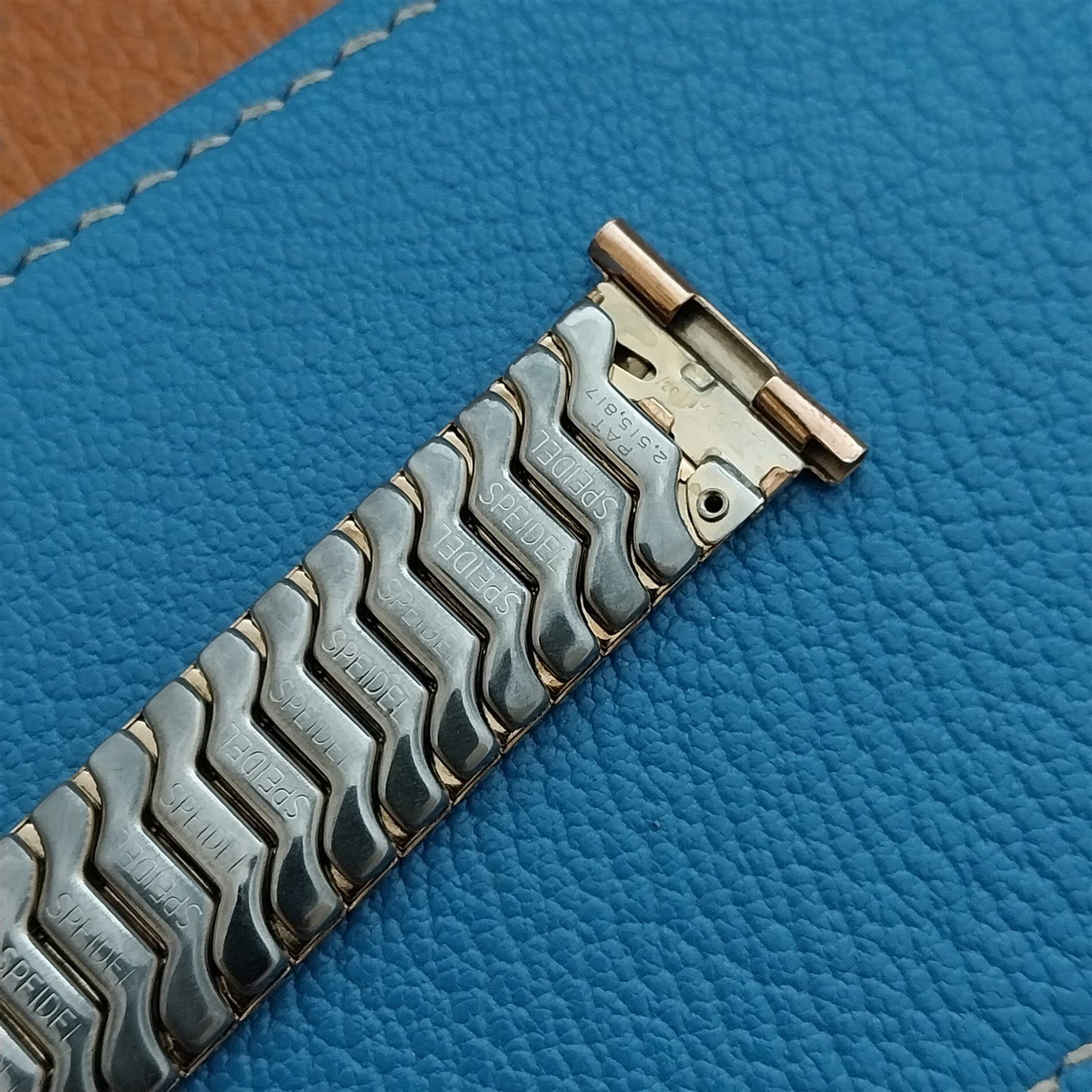 19mm 18mm 16mm Rose Gold Filled Speidel Balboa 1950s Unused Vintage Watch Band