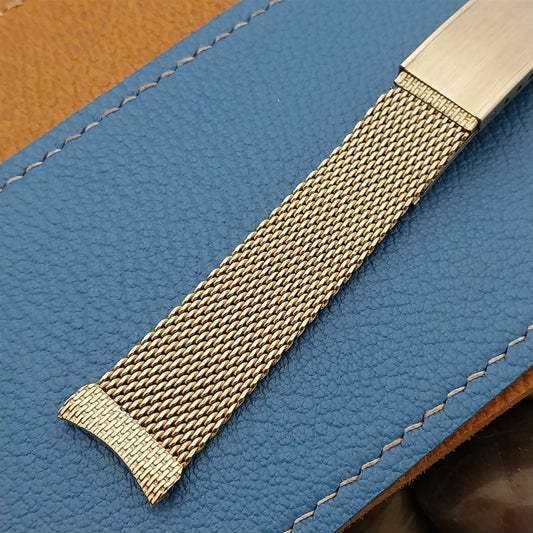 19mm 18mm 1960s Gold RGP Mesh Hadley USA Vintage Unused Watch Band