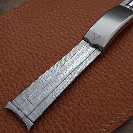 Vintage 17mm 18mm 19mm Stainless Steel 1960s JB Champion Unused nos Watch Band