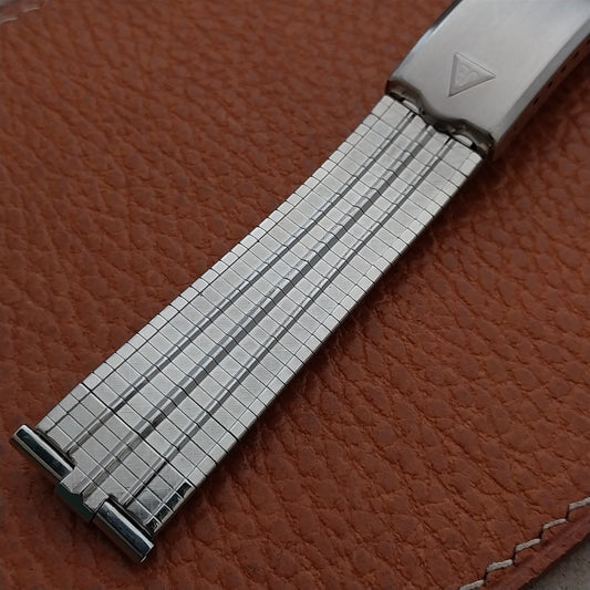 19mm 18mm 17mm 1960s Stainless Steel JB Champion USA Unused Vintage Watch Band