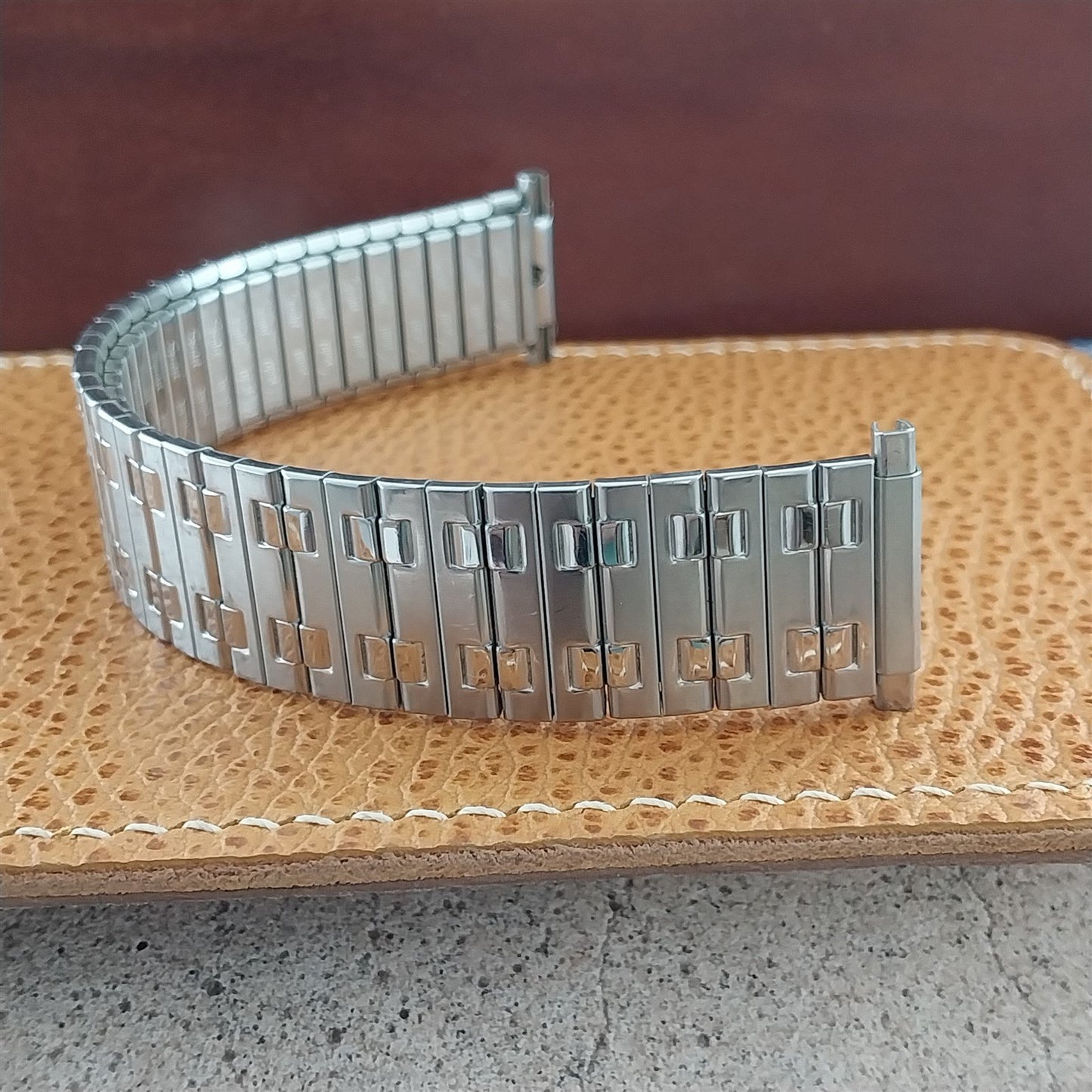 22mm 20mm 19mm Speidel USA-Made Wide Stainless Steel nos Vintage Watch Band