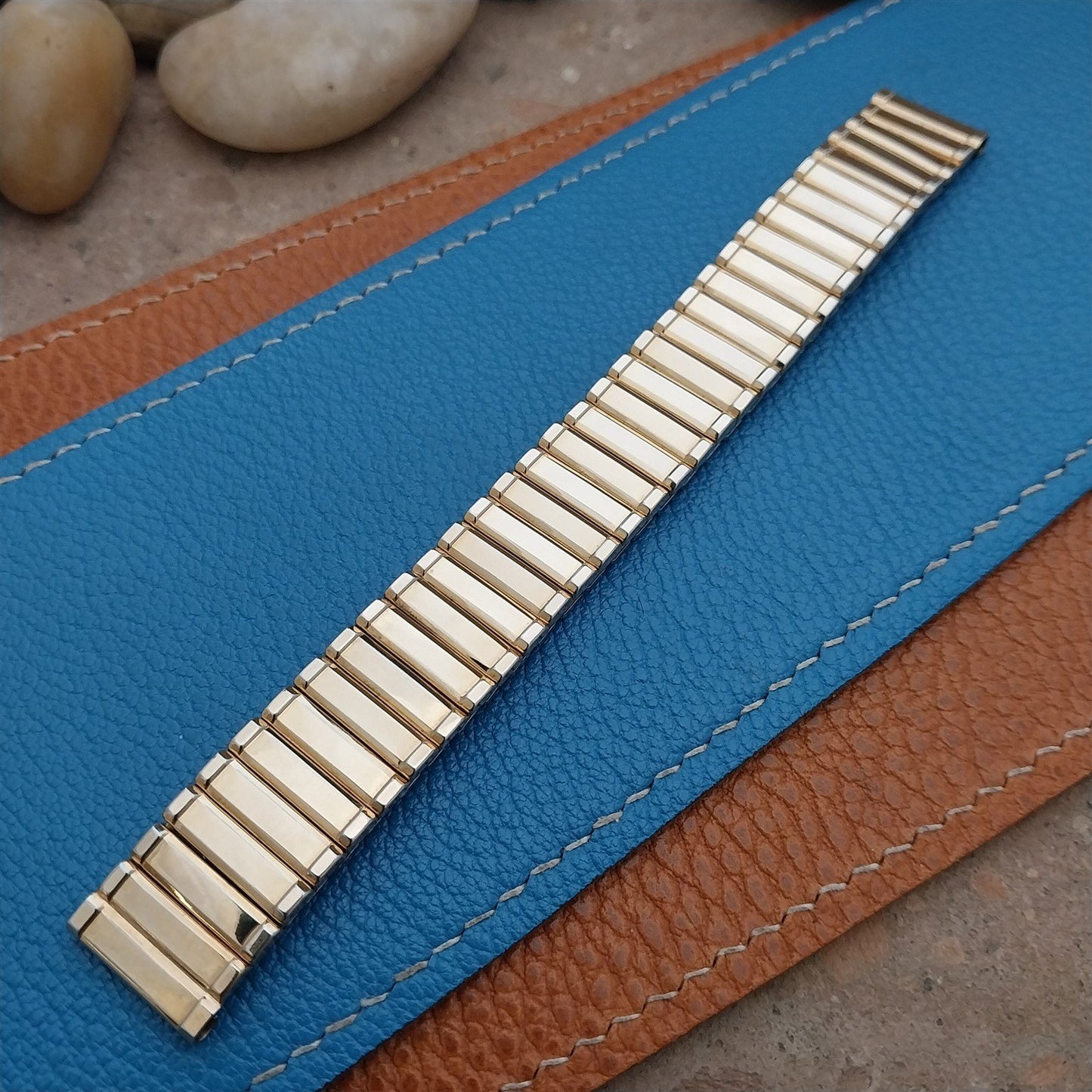 5/8 Gemex USA 12k Gold-Filled Hamilton Leslie Tracy 1950s nos Vintage Watch Band