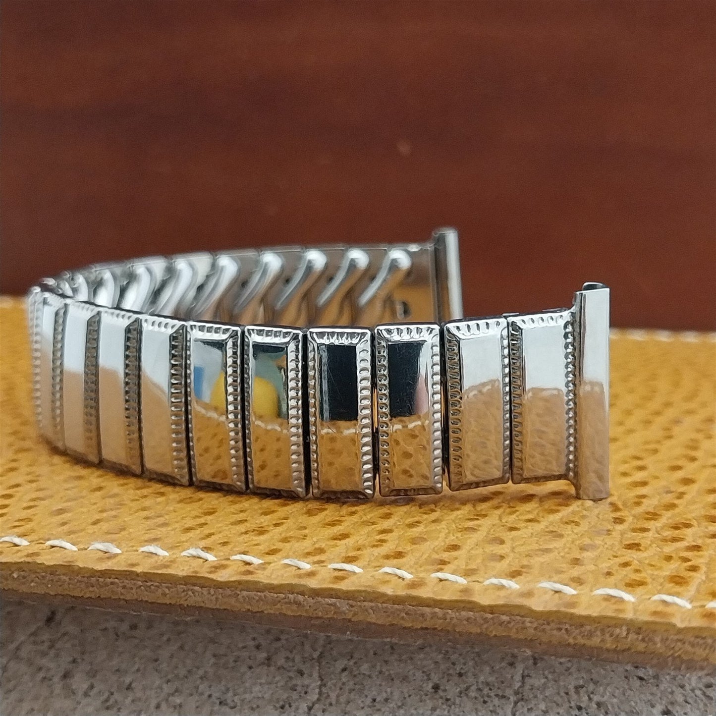 16mm 18mm 19mm Short Stainless Steel Expansion Foster 1950s Vintage Watch Band