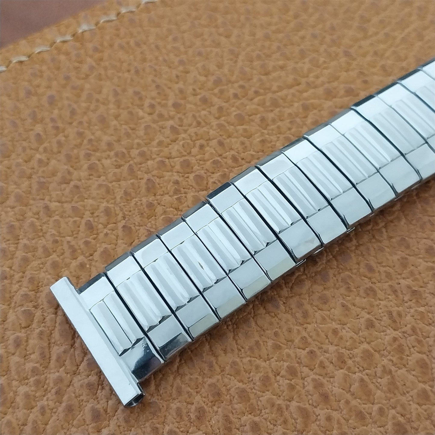 16mm 18mm 19mm 1950s Gemex The Captain Stainless Steel Unused Vintage Watch Band