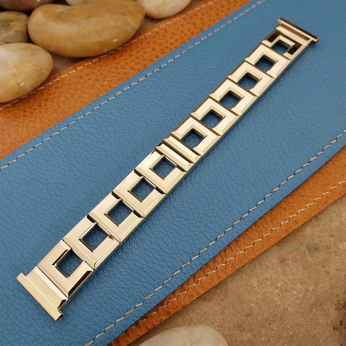 1950s Vintage Gemex Zephyr 19mm 18mm 16mm Gold-Filled Classic Unused Watch Band