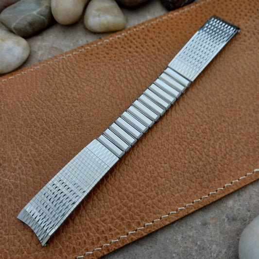 17.2mm Kreisler USA Stainless Steel Classic Unused Expansion Vintage Watch Band