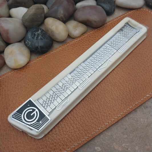 19mm 18mm 17mm Stainless Steel Gemex Classic 1950s NOS Unused Vintage Watch Band