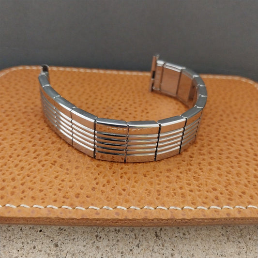 Vintage 1950s Watch Band 19mm 18mm 16mm Gemex Tareyton Stainless Steel Expansion
