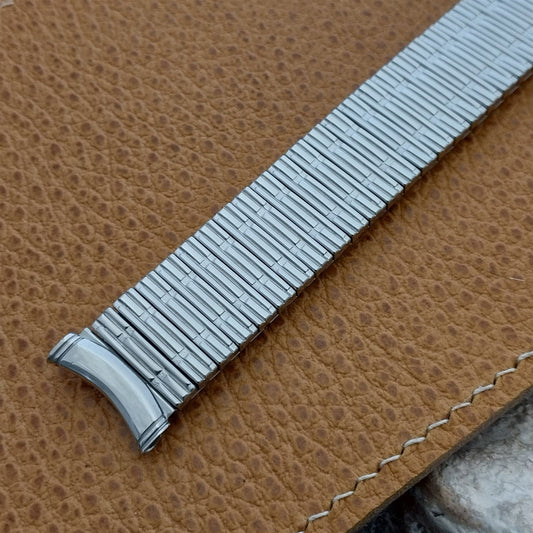 18mm 19mm Stainless Steel Kreisler Expansion nos 60s Vintage Watch Band USA Made