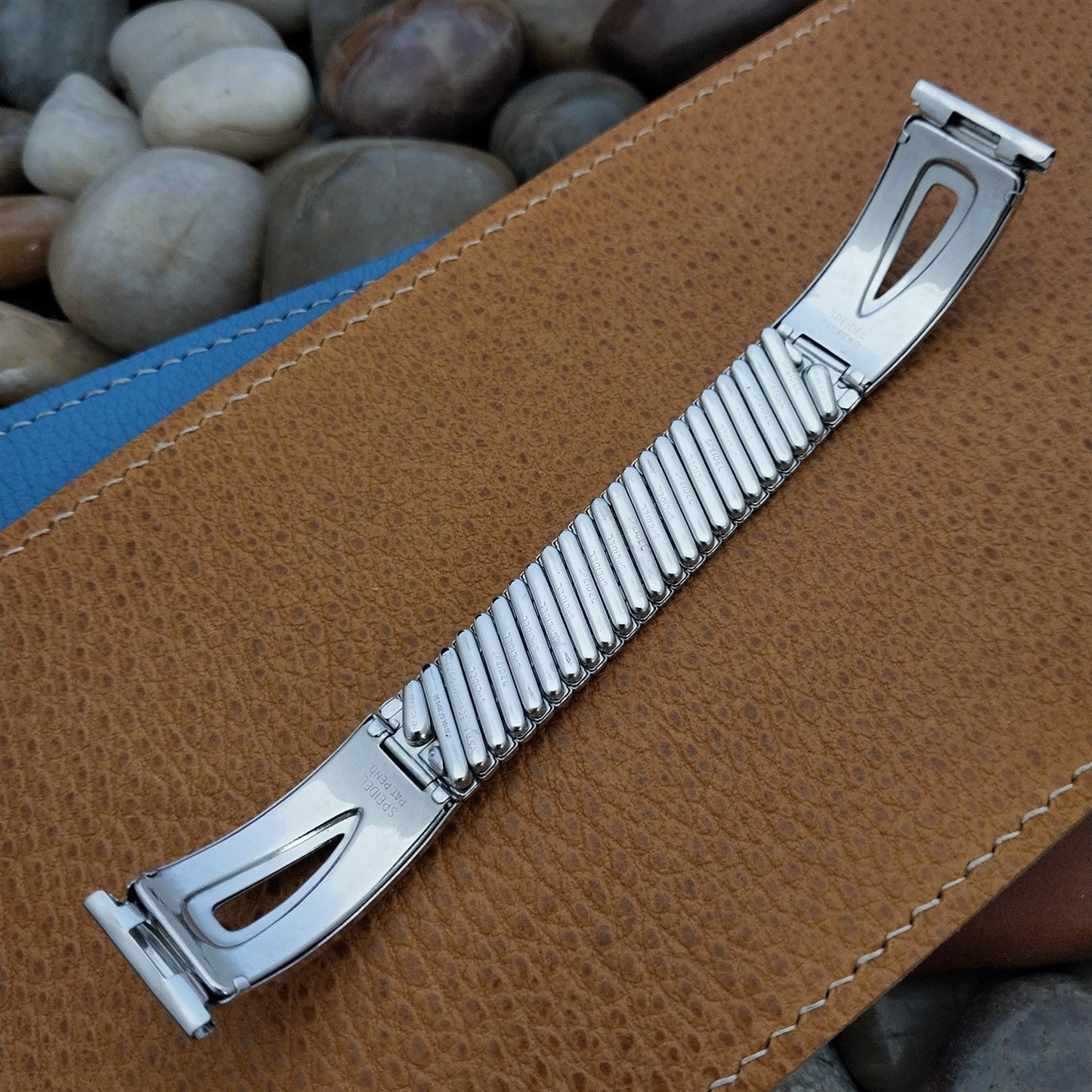 Speidel USA 10k White Gold-Filled American Jet Unused 1950s Vintage Watch Band