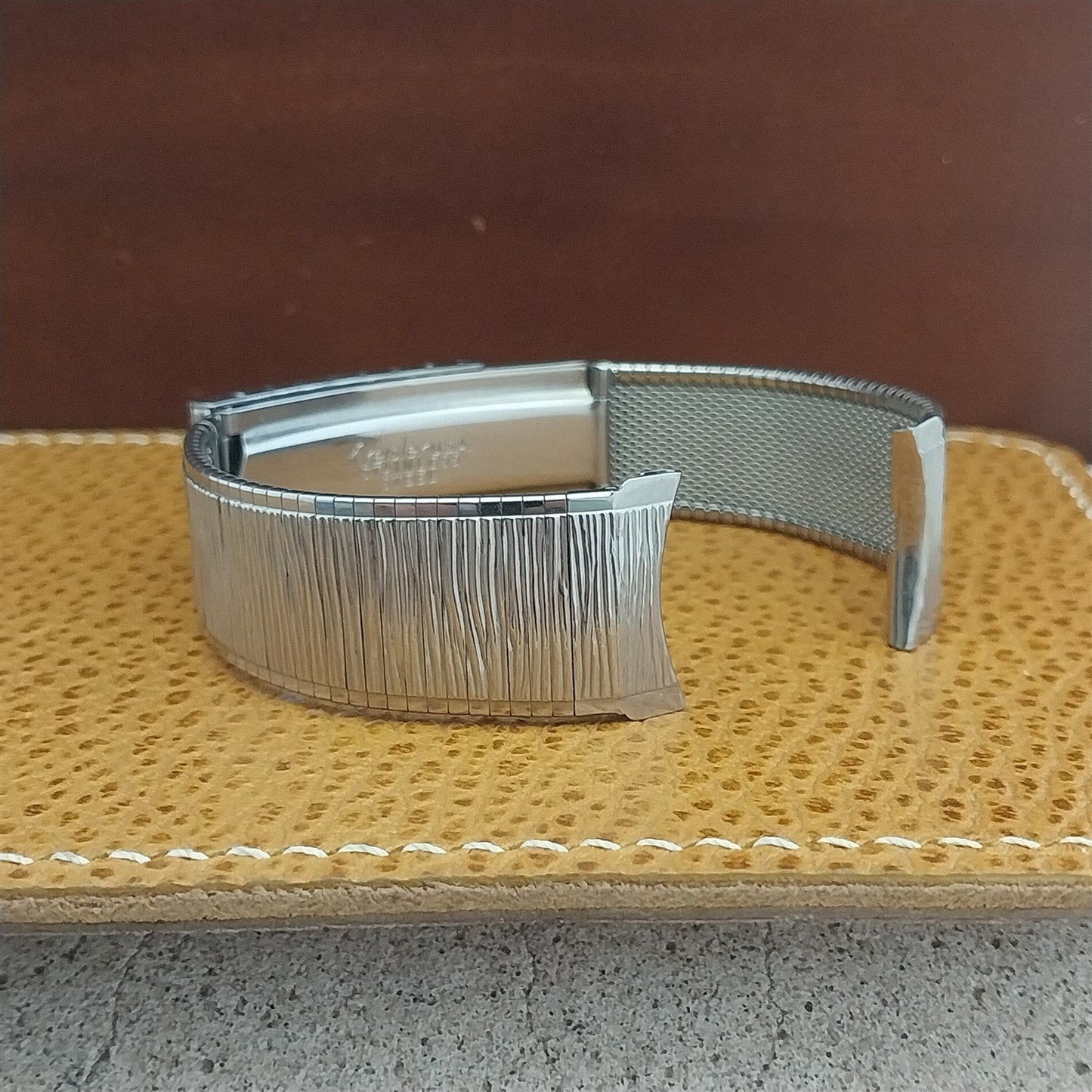18mm 19mm 17.2mm Stainless Steel Kreisler USA Unused 1960s Vintage Watch Band