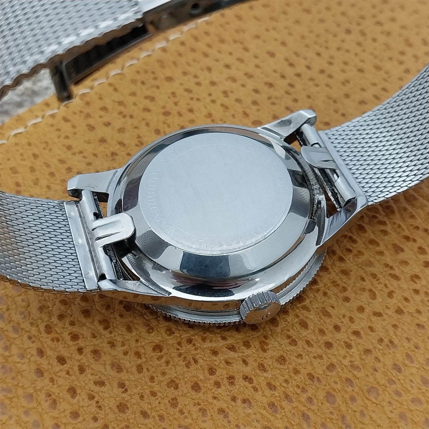 Vintage 1960s Stainless Mesh Long Kreisler Unused 17.2mm NOS Classic Watch Band