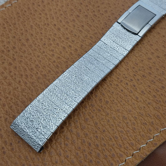 17.2mm Stainless Steel Kreisler Stelux Unused nos 1960s-1970s Vintage Watch Band