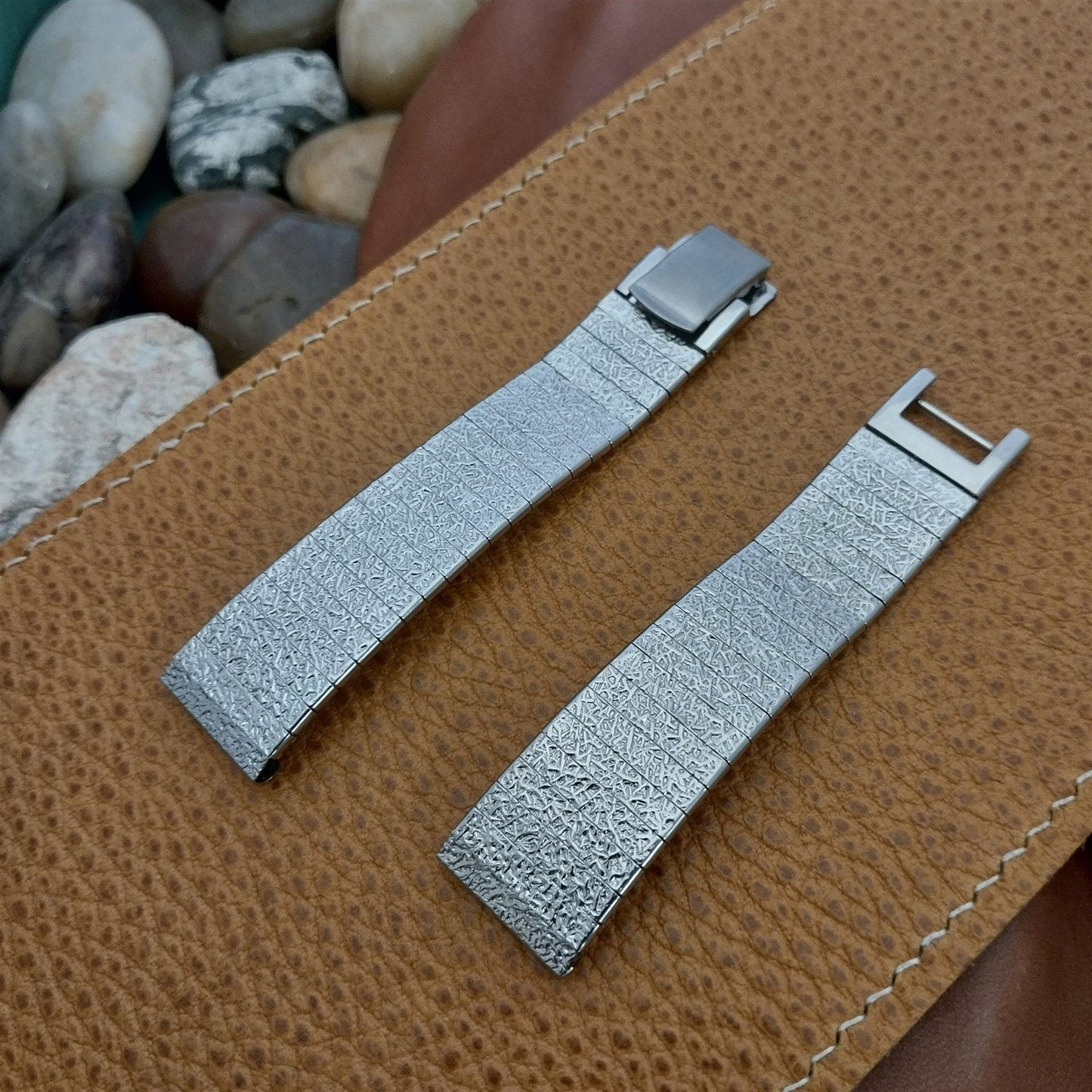 17.2mm Stainless Steel Kreisler Stelux Unused nos 1960s-1970s Vintage Watch Band