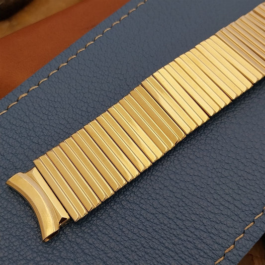 18mm 19mm Gemex Wide 10k Gold-Filled nos Classic 1950s Unused Vintage Watch Band