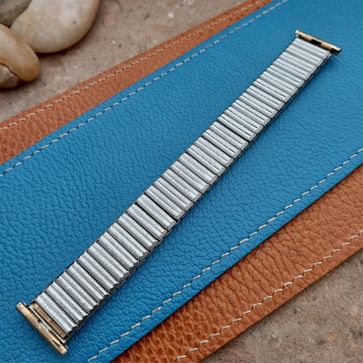 16mm 18mm 19mm Gemex Gold-Filled Classic Stretch Unused 1950s Vintage Watch Band