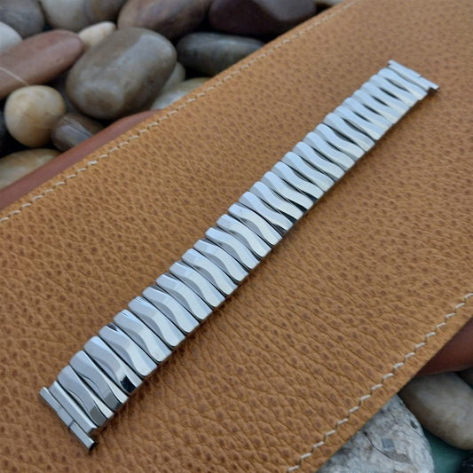 19mm 18mm 16mm JB Champion Stainless Steel nos Unused 1960s Vintage Watch Band