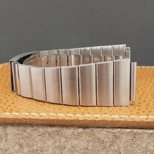 19mm Vintage Pulsar Stainless Steel Classic Bar Link nos Unused Watch Band