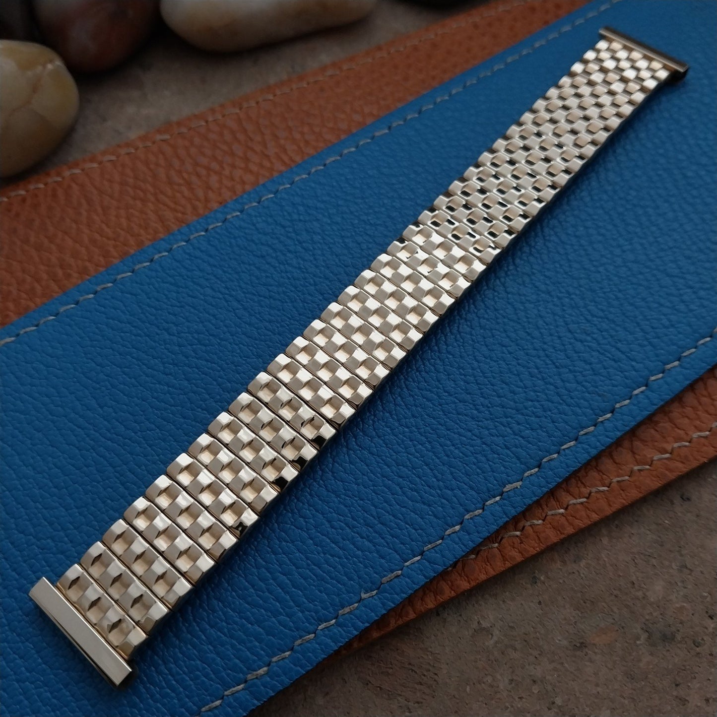 Vintage 16mm 18mm 19mm 10k Gold-Filled Bellavance 1950s Unused Watch Band