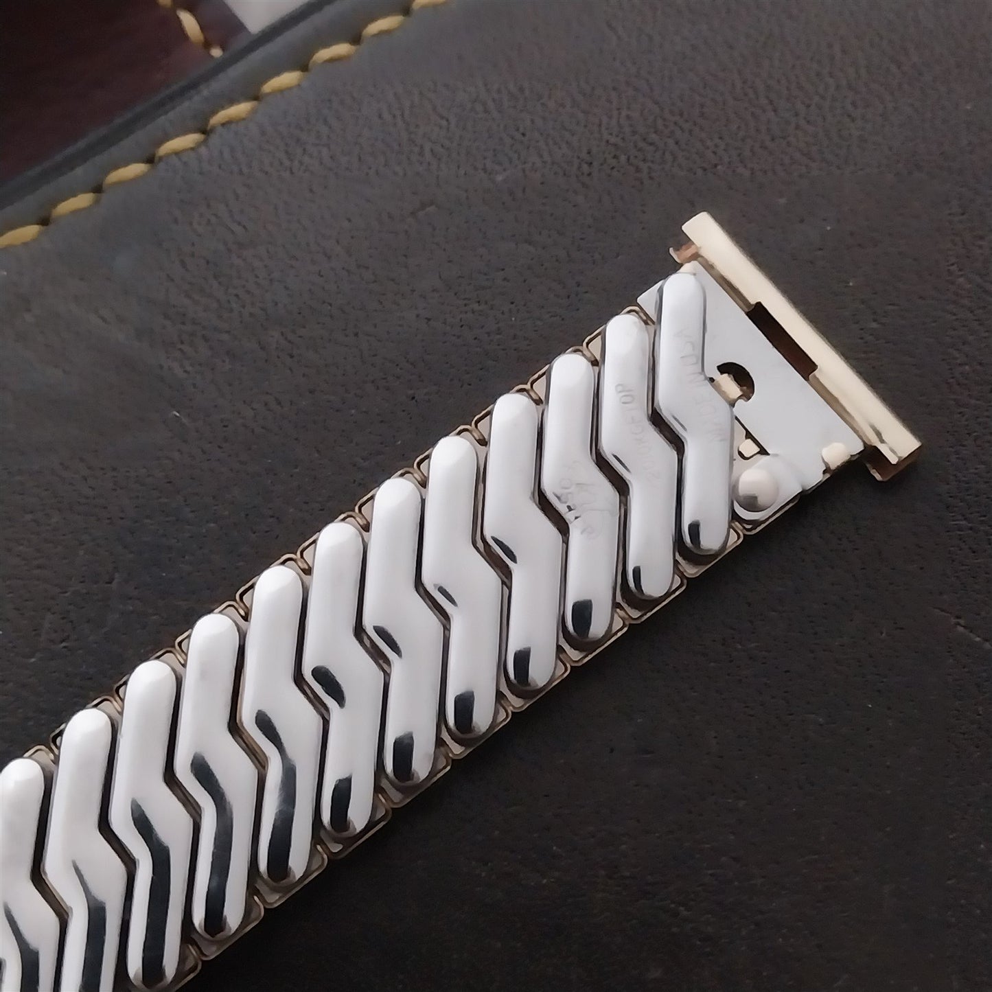 Vintage 16mm 18mm 19mm 10k Gold-Filled Foster Unused Classic 1950s Watch Band