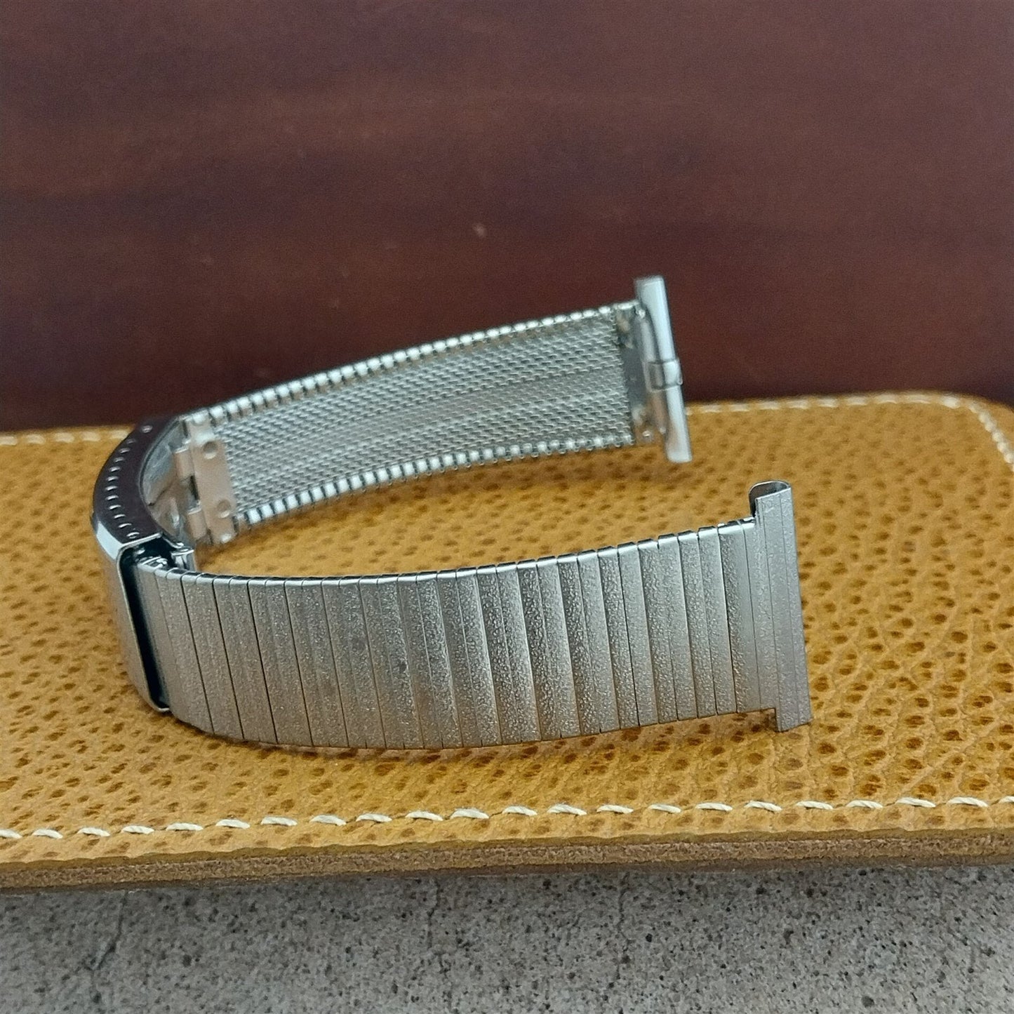 22mm 20mm 19mm JB Champion Stainless Steel Unused 1970s Watch Band
