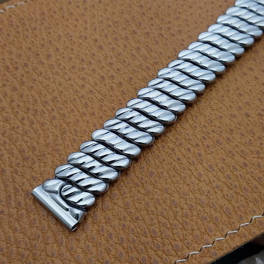 5/8" 1951 Bristol USA Stainless Steel Expansion Unused nos Vintage Watch Band