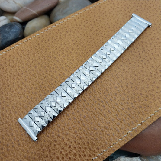 16mm 18mm 19mm Foster USA Stainless Steel Expansion nos 1950s Vintage Watch Band