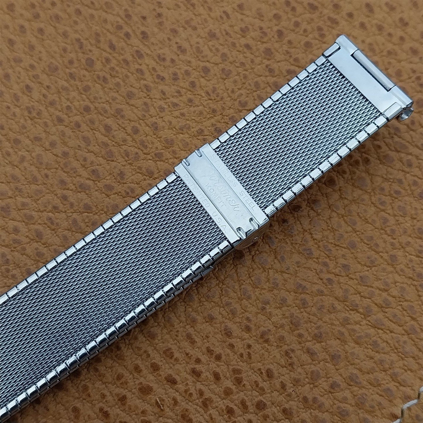 Vintage 5/8" Stainless Steel Classic Original Forstner Komfit Unused Watch Band