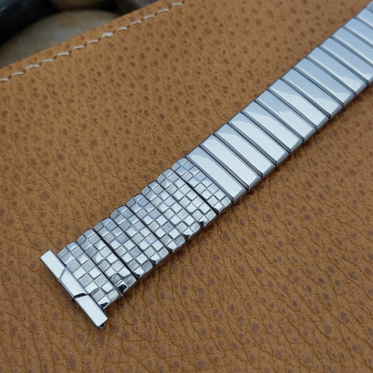 19mm 18mm 16mm Foster USA 1950s Stainless Steel Expansion nos Vintage Watch Band