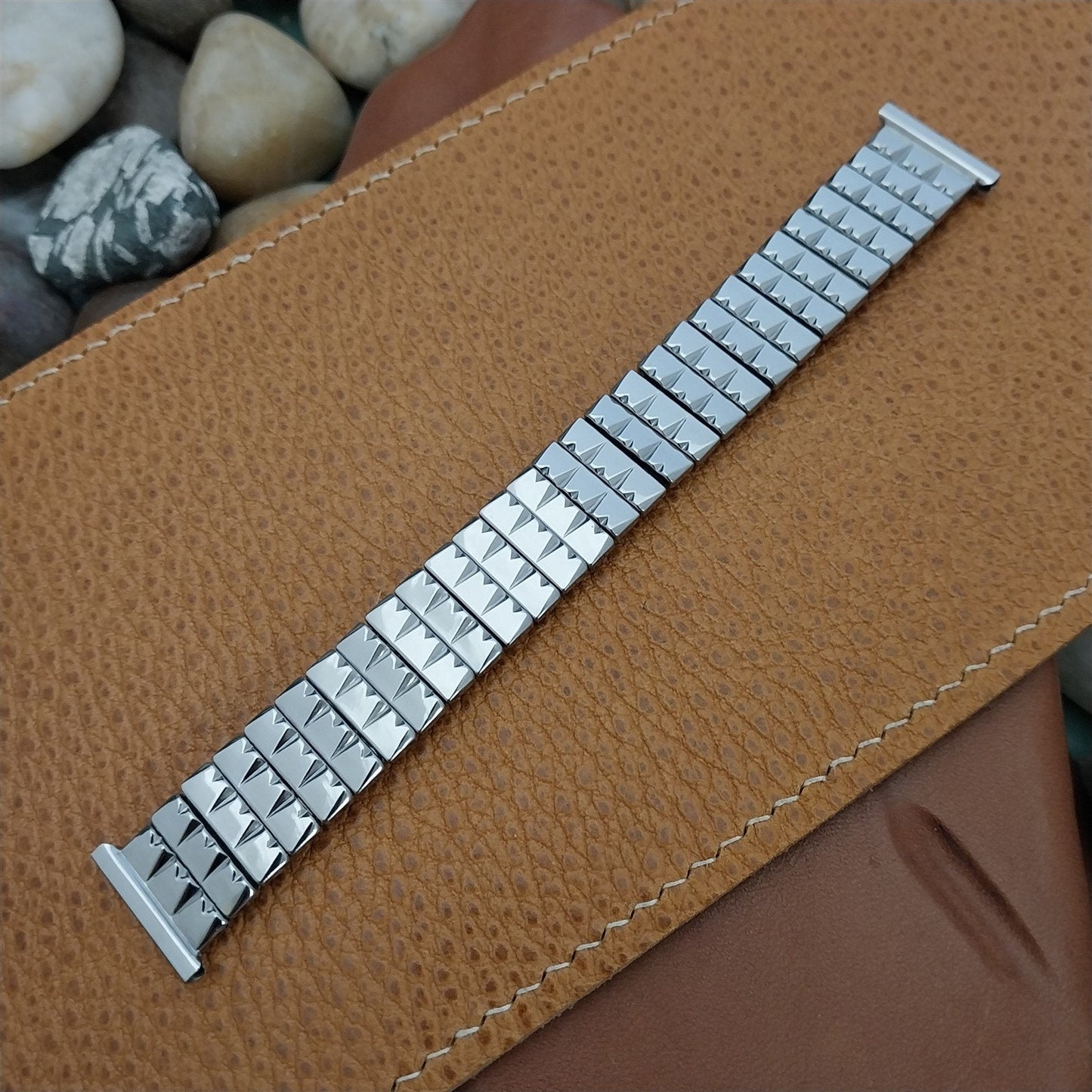 19mm 18mm 16mm Foster Stainless Steel Expansion Unused 50s Vintage Watch Band