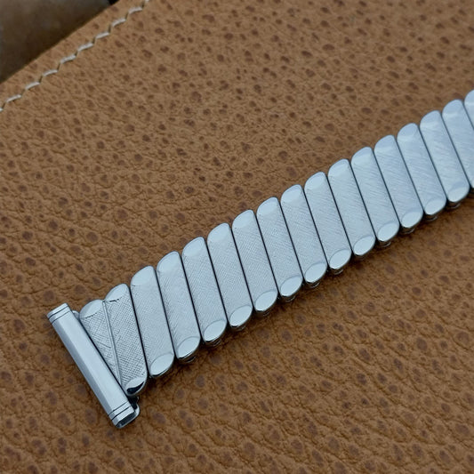 16mm 18mm 19mm Stainless Steel Expansion nos Vintage Watch Band 1950s Bellavance