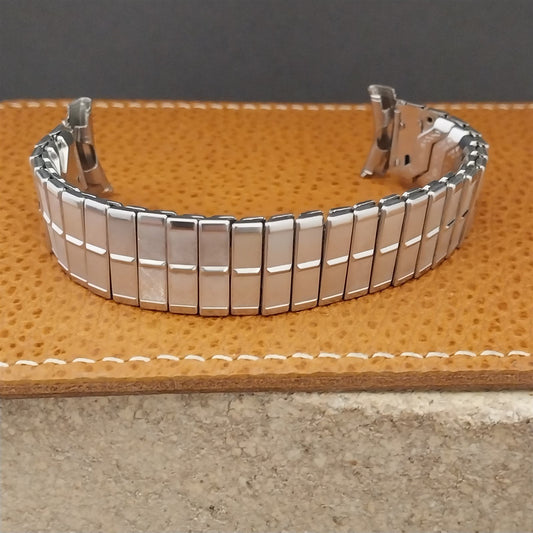 Vintage 1950s Stainless Steel Duchess Benrus Unused Expansion Watch Band