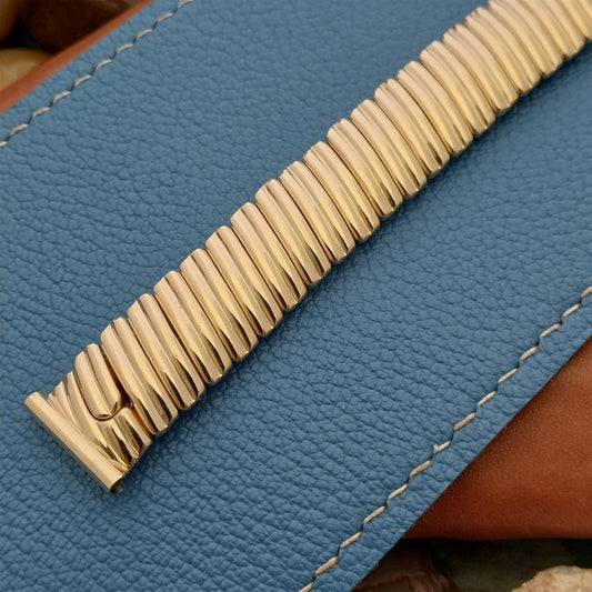 5/8" Classic JB Champion USA 12k Gold-Filled Expansion 1950s Vintage Watch Band