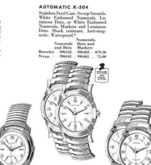 Stainless Steel JB Champion 19mm 18mm Unused mcm 1950s Vintage Watch Band