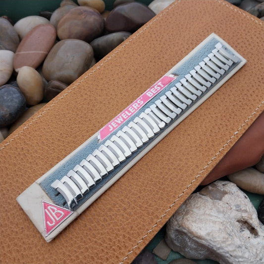 Stainless Steel JB Champion 19mm 18mm Unused mcm 1950s Vintage Watch Band