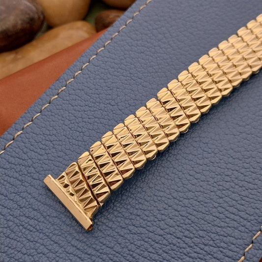 Vintage 19mm 18mm 16mm Gold-Filled Dorson Classic nos 1950s Expansion Watch Band