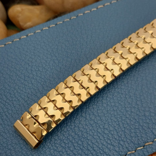 13mm 1/2 Womens 10k Gold-Filled Expansion JB Champion USA 60s Vintage Watch Band
