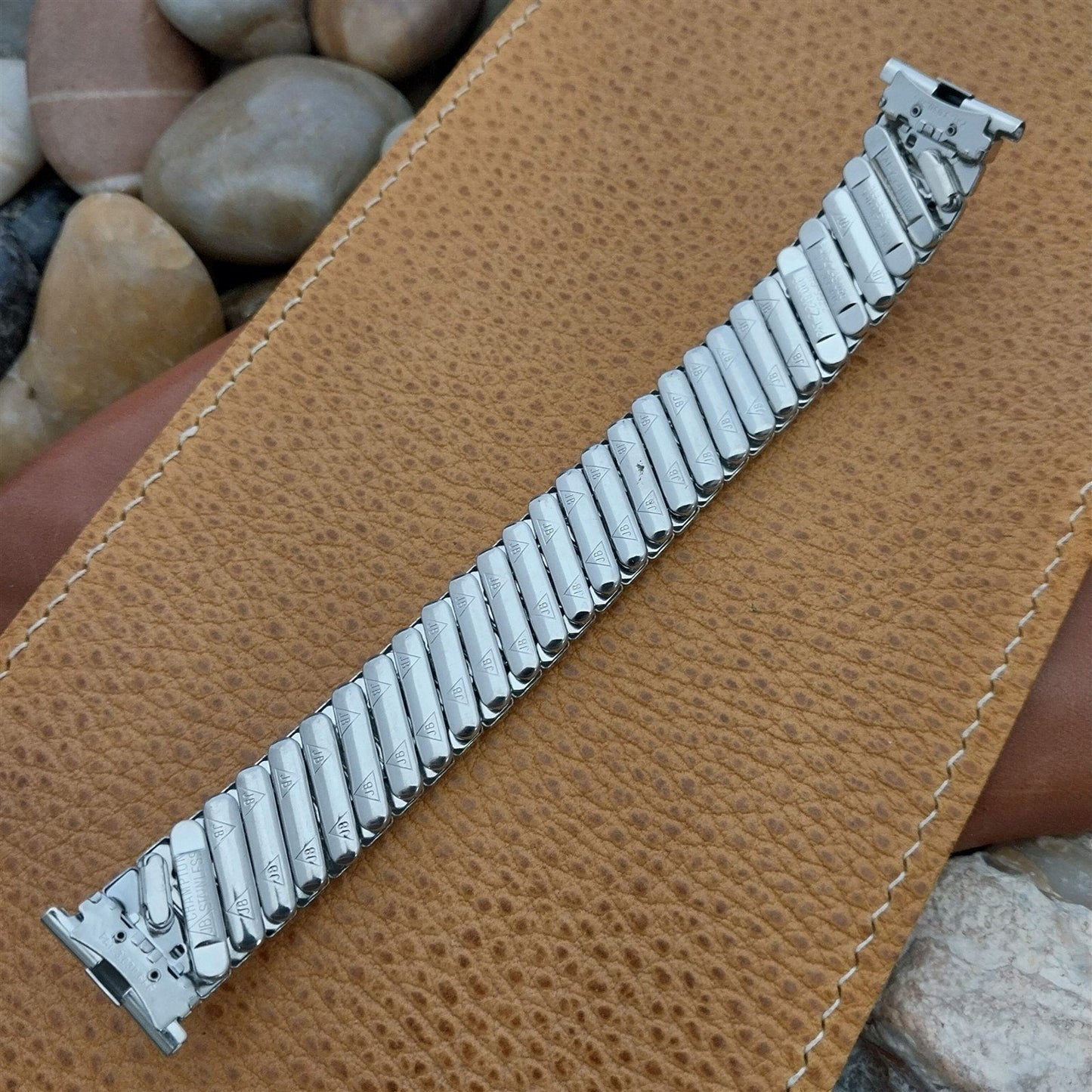 18mm 16mm 19mm JB Champion Classic Stainless Steel Unused nos Vintage Watch Band